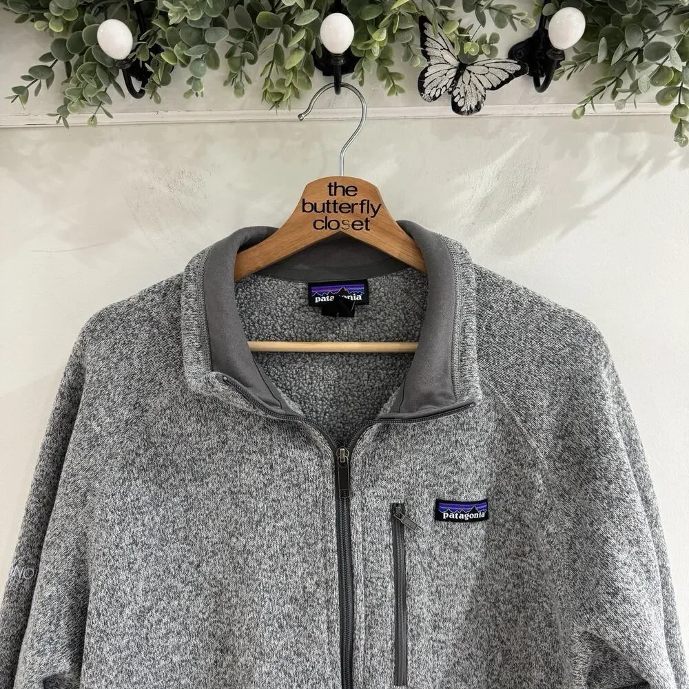 Patagonia Men's Better Sweater Jacket XXL gray outdoor hiking cycling